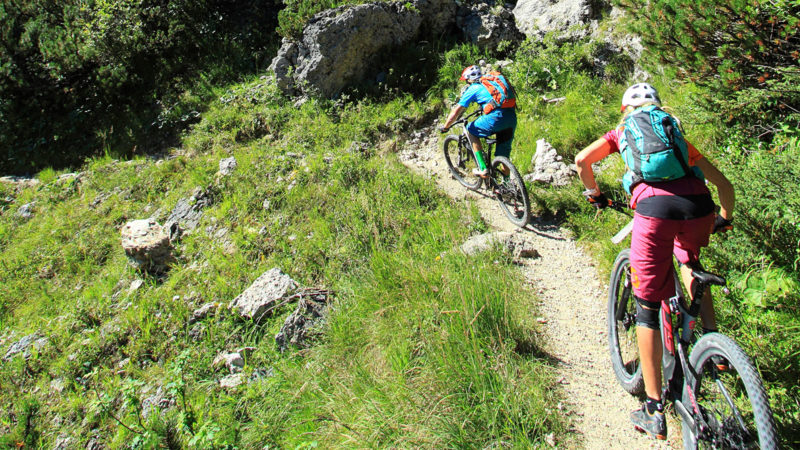Trails - Fahrtechnik Garmisch Mountainbike Training