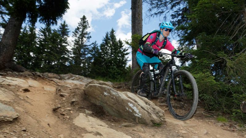 Trailcamp Reschenpass (Women), Downhill Training - Die Rasenmäher Mountainbike Camp