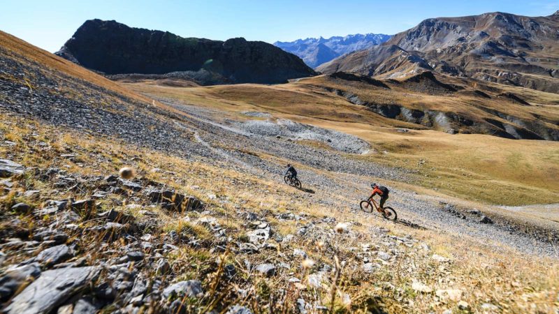 Enduro Trip Valle Maira Superior MTB Camp, Gletscher - Die Rasenmäher Mountainbike Camp