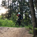 Rookie Camp Bikepark Oberammergau Bayern, Table Line - Die Rasenmäher Mountainbike Camp